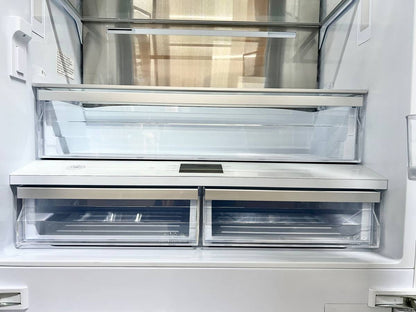 36 INCH Bertazzoni REF36FDBZPNV24 Panel Ready BUILT IN Refrigerator * New Open Box * Counter Depth Panel Ready French Door Style Refrigerator  LED Touch Dual Cooling , Water Dispenser ,  Ice Maker, Sabbath , ADA, Energy Star