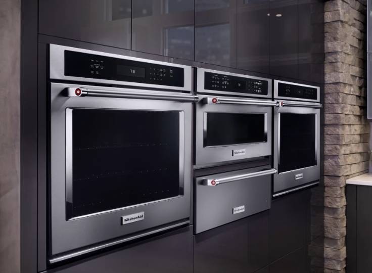 30 INCH KitchenAid KMBP100ESS Built-in Microwave Oven Speed * New Open Box * Built In Microwave Oven Speed Oven ,  1.4 Cu Ft , Convection , Sensor Steam , Crispwave ,  Broil Element , Child Control Lock , ADA ,Stainless Steel .