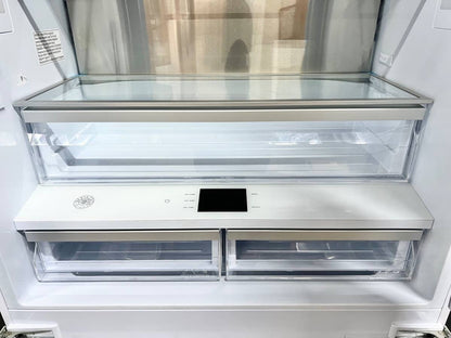 36 INCH Bertazzoni REF36FDBZPNV24 Panel Ready BUILT IN Refrigerator * New Open Box * Counter Depth Panel Ready French Door Style Refrigerator  LED Touch Dual Cooling , Water Dispenser ,  Ice Maker, Sabbath , ADA, Energy Star
