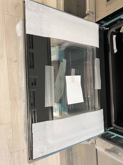 30 Inch GE Cafe CTD70DP2NS1 Double Wall Convection Oven * New Open Box *  10 Cu. Ft. ,  True European Convection Oven, Self-Clean,  Steam Clean Option, Hot-Air Frying, Keep Warm,  Proof, Precision Cooking Modes, UL Listed .