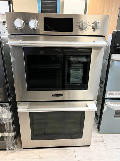 LG Signature Kitchen SKSDV3002S 30 Inch Double Wall Oven Steam * New Open Box * 4.7 cu. ft. LCD Display,  Steam Assist,  Convection, Flush Installation, Stainless Steel