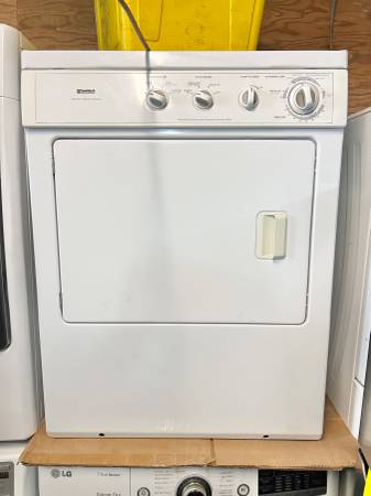 27 Inch Kenmore Front Load Dryer Electric *RARE* Depth 26-27 Inches, White , Used Condition , 90 Day Warranty