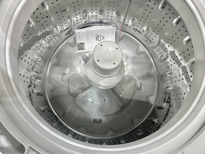 27 INCH Insignia 4.1 Cu. Ft. High Efficiency Top Load Washer White New * Open Box * 4.1 Cu Ft 11 Washing Programs Child Lock Delay Start  Eco Warm Cold Hot High Efficiency Energy Star