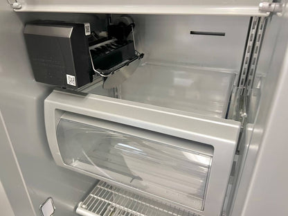 48 INCH KitchenAid KBSN708MPS Built In Side-by-Side Refrigerator NEW *  Open Box * 30 cu. ft.,  4 Shelves, Under-Shelf Prep Zone, FreshChill Drawer,  Extend Fresh Temp System, Auto Ice Maker,  Star-K , Stainless Steel Print Shield Finish