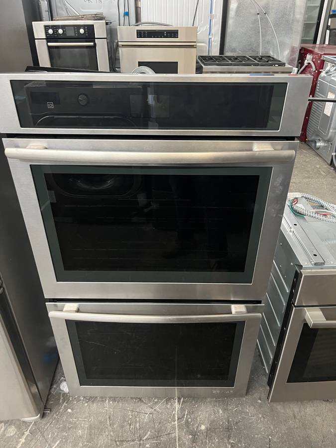 30 INCH JennAir JJW2830DS Built In Double Electric Wall Oven 10 Cu. Ft. , Convection, Self-Clean, Proof, Sabbath, Bake, Broil, Roast, Stainless Steel
