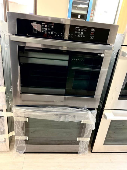 30 INCH Samsung NV51T5511DG Double Wall Oven Black Stainless  Steel 10.2 Cu Ft , Wi-Fi , Steam ,  Self Clean , Broiler , Proofing , Warming Mode,  Child Lock , Sabbath Mode,  Fingerprint Resistant Black * New Open Box *