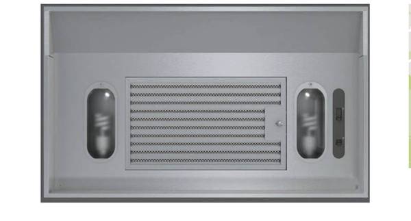36 INCH Zephyr AK9034AS Under cabinet Insert Range Hood* 390 CFM * New Open Box * Stainless Steel