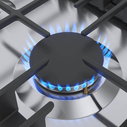 24 INCH Bosch 500 Series  NGM5458UC Gas Cooktop * New Open Box *  4 Sealed Burners, Continuous Cast Iron Grates, Heavy-Duty Stainless-look Metal Knobs, One-Piece Stainless Steel Design, and ADA Compliant