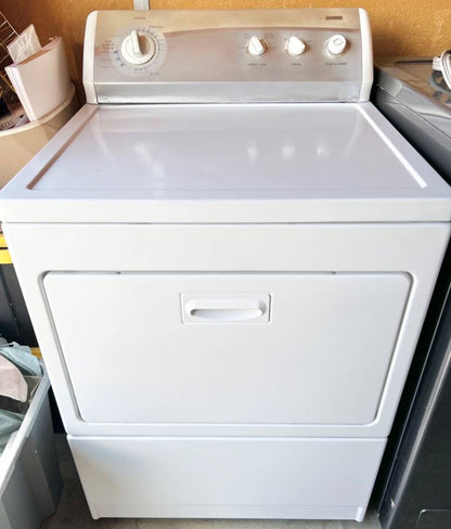 27 INCH Kenmore 700 Series Electric Front Load Dryer Machine 110.68722700 , Used Condition