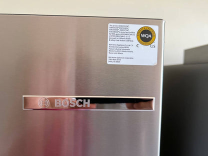 36 INCH Bosch 100 Series B36FD10ENS Freestanding French Door Bottom Mount Smart Refrigerator 26 Cu. Ft. Total, Ice Water Dispenser, Quick Ice Pro, Water Filter, Bottle Fill, Anti-Fingerprint, Sabbath Mode ENERGY STAR
