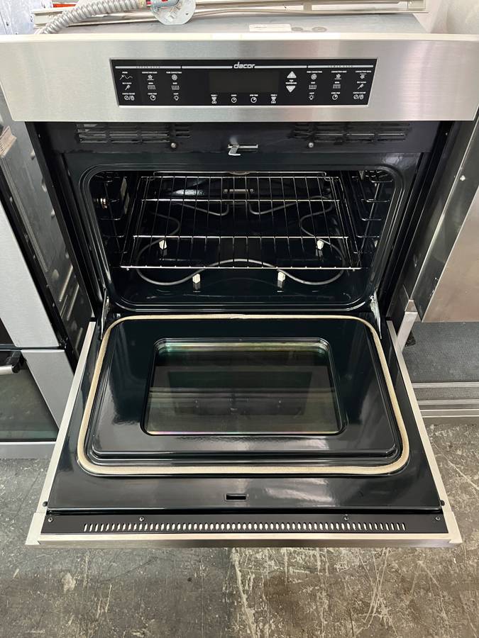 30 INCH DACOR Built In Double Wall Convection Oven Stainless Steel , Used condition