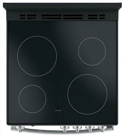 24 INCH GE JAS640RMSS Electric Range Smooth Glasstop * New Open Box * Freestanding Electric Range 4 Elements, Glasstop, Stainless Steel