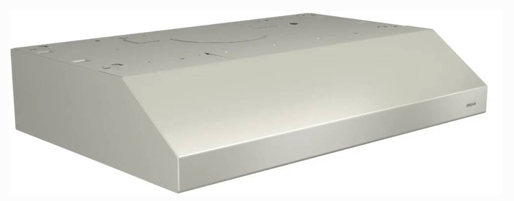 36 INCH Broan BCSD136BC Under Cabinet Range Hood 2 Speed , 250 CFM Blower ,  Halogen Lighting , Open Mesh Filters , ADA  , UL Listed , HVI-2100 , Bisque ,  Beige , Off White * New Open Box *