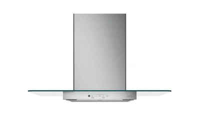 30 INCH GE Cafe CVW73012M1SS Wall-Mount Glass Canopy Chimney Hood * New Open Box * 350 CFM , Backlit Controls , Dual Halogen ,  Night Light , Convertible Options , Optional Remote ,  Auto Off , Stainless Steel