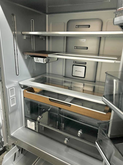 36 INCH KitchenAid KRFC704FPS French Door Refrigerator * New Open Box * 23.8 cu. ft., 3 Glass Shelves, Gallon Door Bins, Preserva Food Care System, Ice Water Dispenser, Auto Icemaker, Stainless Steel .