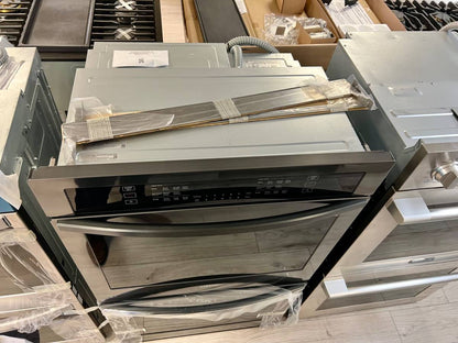 30 INCH Samsung NV51T5511DG Double Wall Oven Black Stainless  Steel 10.2 Cu Ft , Wi-Fi , Steam ,  Self Clean , Broiler , Proofing , Warming Mode,  Child Lock , Sabbath Mode,  Fingerprint Resistant Black * New Open Box *