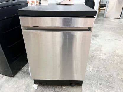 24 iNCH GE GPT225SSL2SS GE Portable Dishwasher, Piranha Hard Food Disposer, Stainless New Open Box