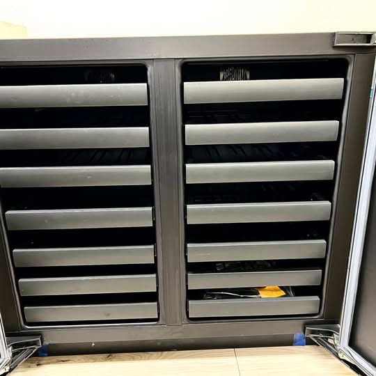 36 INCH U-Line 3000 Series U3036WCWCINT60A Built-In Wine Storage  62 Bottle  Dual Zone * New Open Box * Panel Ready