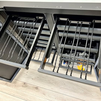 36 INCH U-Line 3000 Series U3036WCWCINT60A Built-In Wine Storage  62 Bottle  Dual Zone * New Open Box * Panel Ready