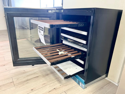 Thermador T24UW925RS 24 Inch Undercounter Dual Zone Wine Cooler 41 Bottle, Glass Door Stainless