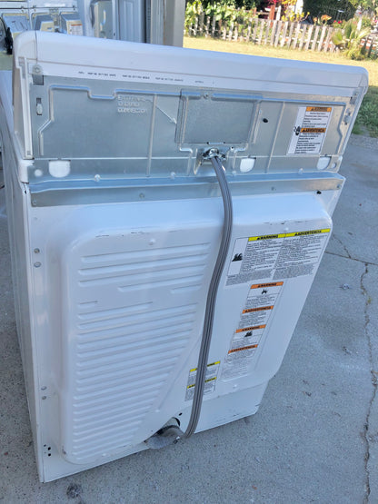 27 INCH Kenmore 220V Front Load Electric Dryer , White , Used Condition