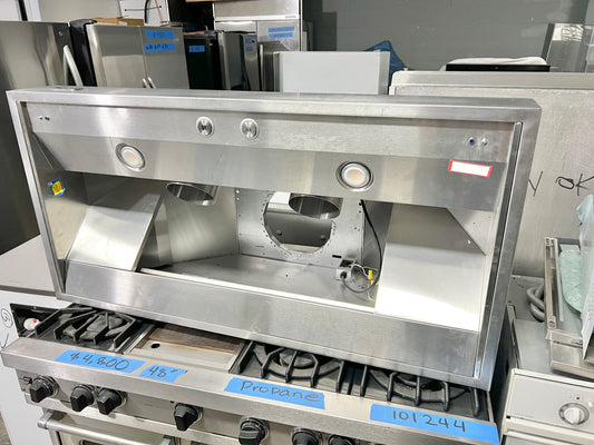 48 INCH Viking 5 Series  VCWH54848SS  Wall Mount Range Hood * New Open Box * Stainless Steel , Blower 1200 CFM Sold Separately