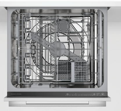 24 INCH Fisher and Paykel Professional Series  DD24DTX6PX1  Built-In Smart Double DishDrawer Dishwasher ,44dBA, Tall Top Drawer, Stainless Interior Drawer, Knock to Pause, Sanitize, Energy Star , Stainless Steel * New Open Box