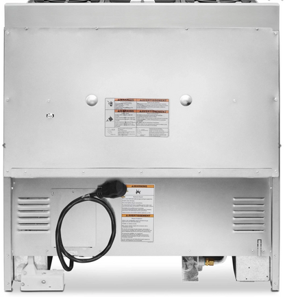 36 INCH Kitchenaid KDRS467VSS Dual Fuel Range * New Open Box * Stainless Steel , 6 Sealed Burners , Commercial Style , Continuous Grates , Hidden Bake Element, Proofing , Bread, Even Heat , 2 20k BTU Ultra Power Dual Flame Burners