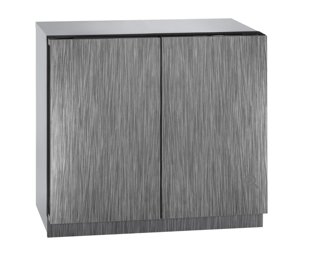 U-Line 3000 Series U3036RRINT00B 36" Built-In Refrigerator Dual Zone * New Open Box *  6 Full-Extension Drawer Bins, 2 Glass Shelves, Dual Zone Temperature Control, LED Theater Lighting , Star K , Solid Overlay .