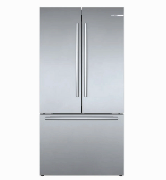 Bosch 800 Series  B36CT80SNS 36 Inch Smart Counter Depth French Door Refrigerator 21 cu. ft. Capacity, Ice Maker, Internal Water Dispenser, Touch Control Panel, LED Dual Evaporators, * New Open Box * Wifi, Remote Control, ENERGY STARStainless Steel