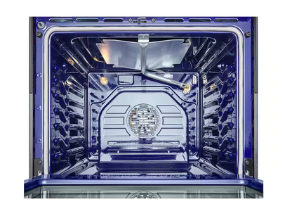 30 INCH LG Studio LSGS6338F Slide-In Gas Smart Range 5 Sealed Burners,6.3 cu. ft. Oven,Storage Drawer, Air Fry, Bake Convection, InstaView Window, Wi-Fi,, Voice Control,Ultra Heat Burner Stainless Steel * New Open Box *