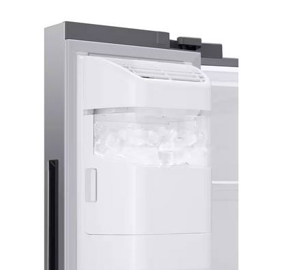 36 INCH Samsung RS27T5561SR Side by Side Refrigerator  Family Hub, Alexa Built-In,  In-Door Ice Maker,  Filtered Water/Ice Dispenser,  ENERGY STAR , Fingerprint Resistant Stainless Steel  * New Open Box *
