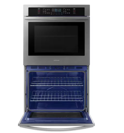 30 INCH Samsung NV51T5511DS Double Wall Oven * New Open Box *  10.2 Cu Ft , Wi-Fi ,  Steam Clean , Self Clean , Broiler , Proofing ,  Warming , Child Safety Lock , Sabbath , Stainless Steel .