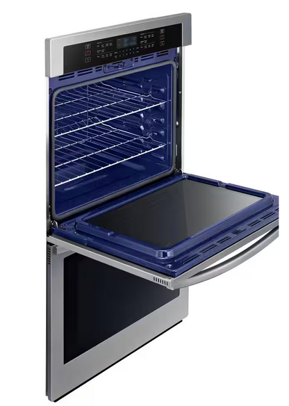 30 INCH Samsung NV51T5511DS Double Wall Oven * New Open Box *  10.2 Cu Ft , Wi-Fi ,  Steam Clean , Self Clean , Broiler , Proofing ,  Warming , Child Safety Lock , Sabbath , Stainless Steel .