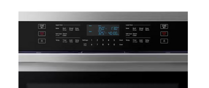 30 INCH Samsung NV51T5511DS Double Wall Oven * New Open Box *  10.2 Cu Ft , Wi-Fi ,  Steam Clean , Self Clean , Broiler , Proofing ,  Warming , Child Safety Lock , Sabbath , Stainless Steel .
