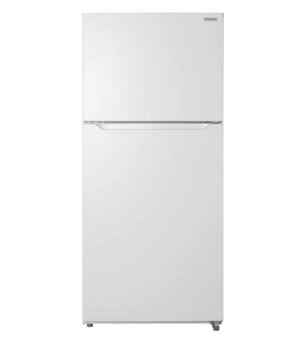 30 INCH Insignia 18 Cu. Top Freezer White Refrigerator * New Open Box *