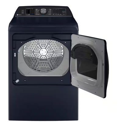 27 INCH GE Profile PTD90GBPT1RS Gas Dryer Sapphire Blue * New Open Box *