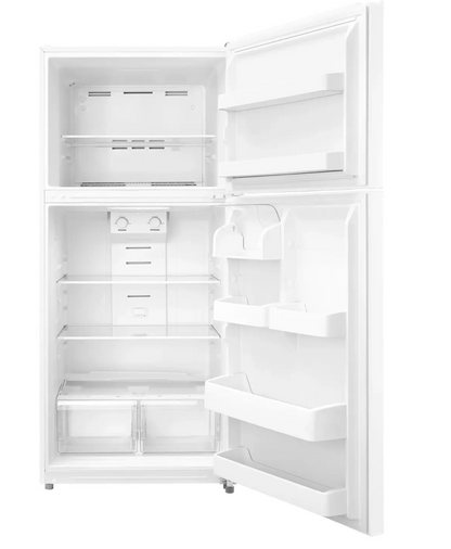 30 INCH Insignia NS-RTM18WHD2 Freezer White Refrigerator * New Open Box * 18.1 Cu Ft